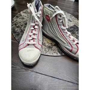 D-Gel Broomball Curling Shoes Men’s Size 12 (US) 46 (EUR) Vintage High Tops